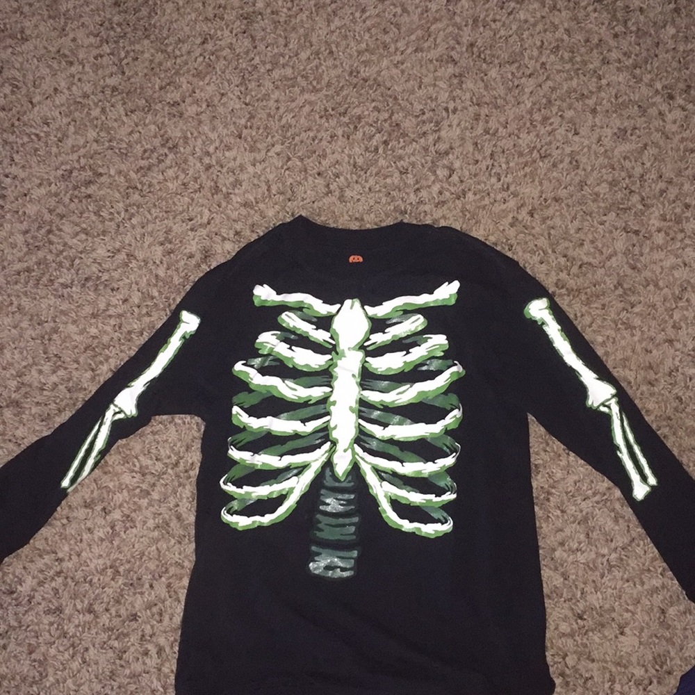 Boys skeleton t-shirt